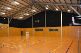 Polyester acoustic 
panels for New Zealand School Gymnasiums and Theatres