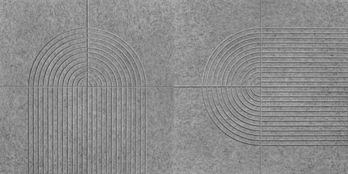 V-Grooved Decorative Acoustic Wall Panels for Offices, Studios, Cafes and Homes.